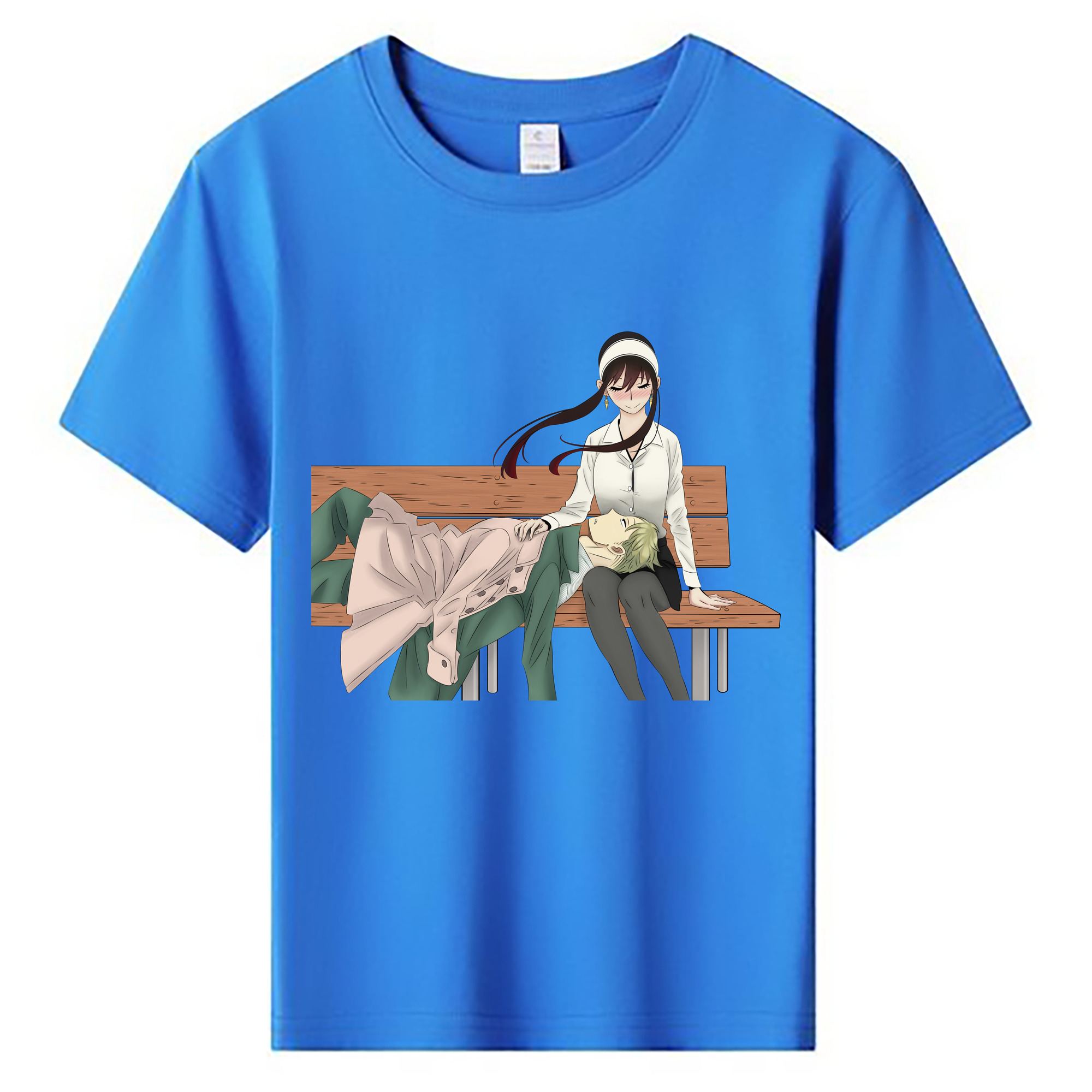 （画像用） SPY×FAMILY间谍家家酒 綿100％キッズTシャツ（フロントプリント）